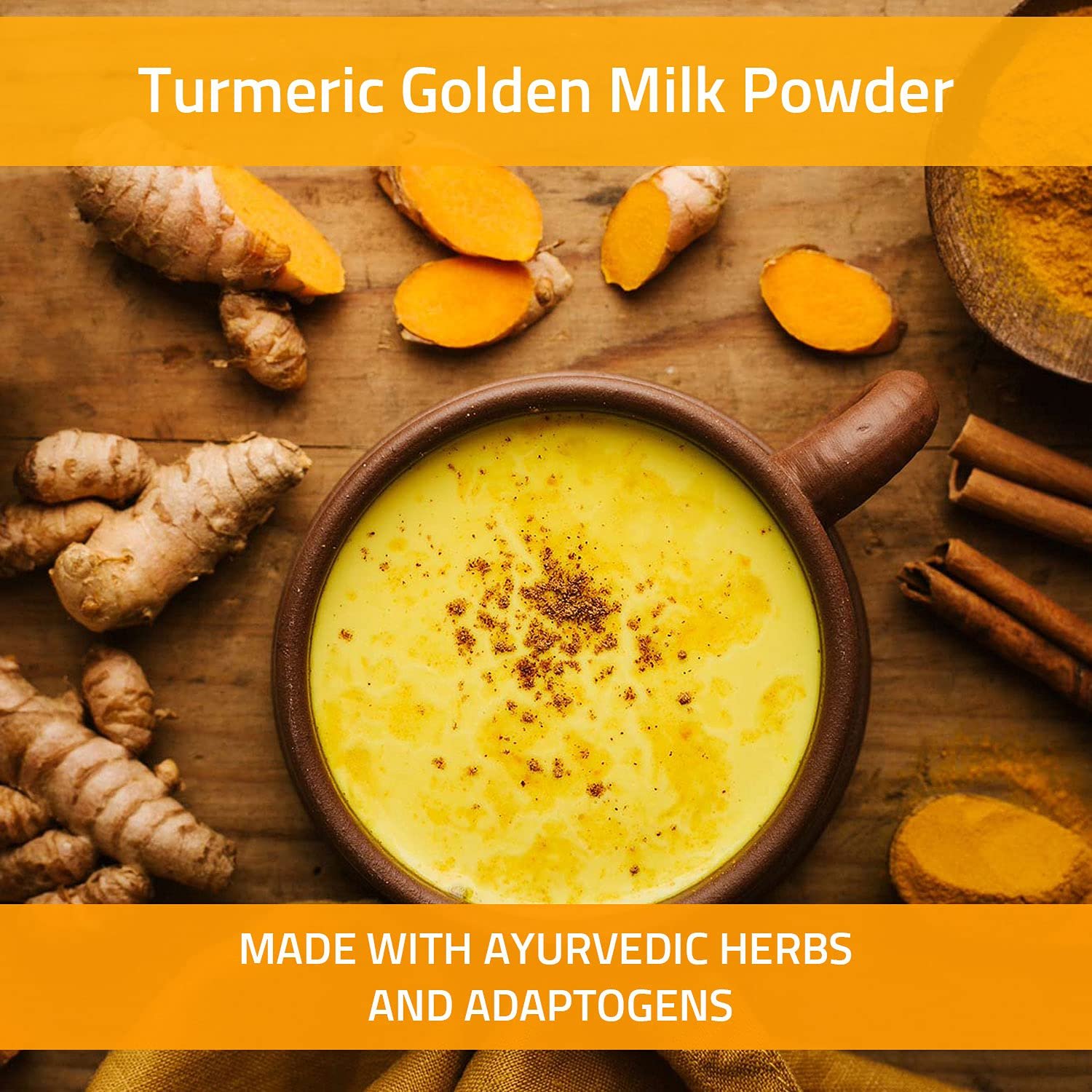 Turmeric Curcumin Powder with Black Pepper - Image 3
