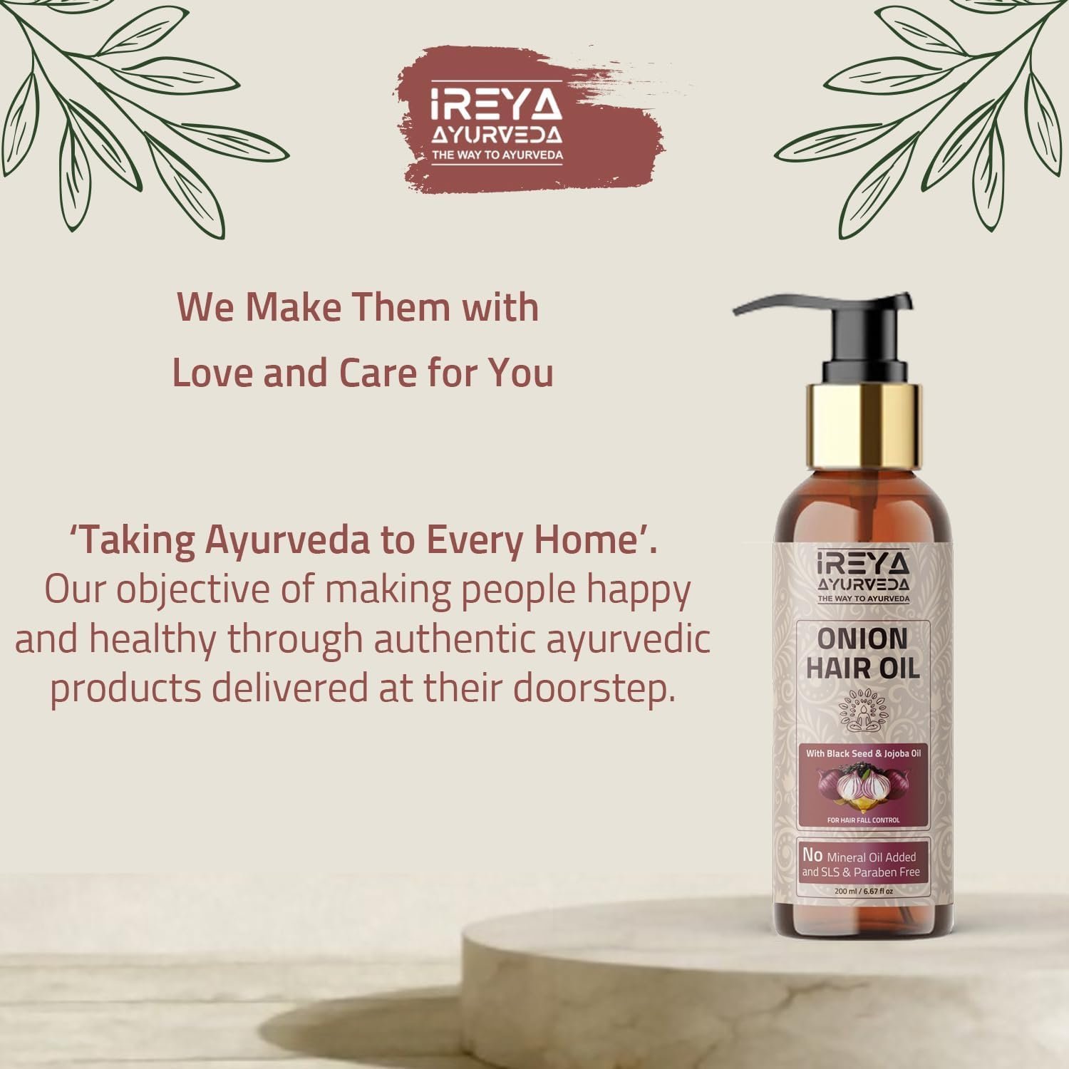 Hair Oil with Black Seed, Onion, Jojoba & Castor Oils - Image 4