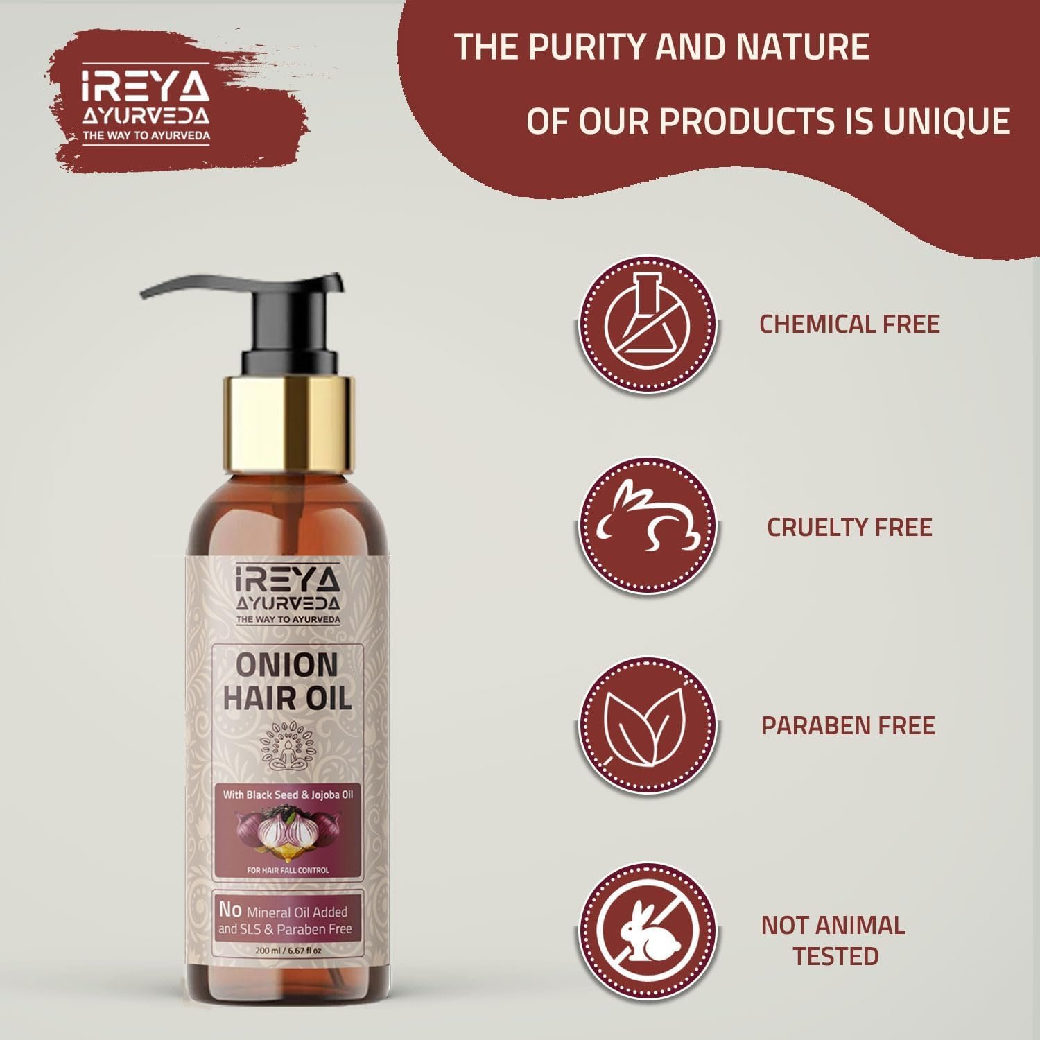 Rice Water Shampoo for hair with Rosehip oil - Image 6