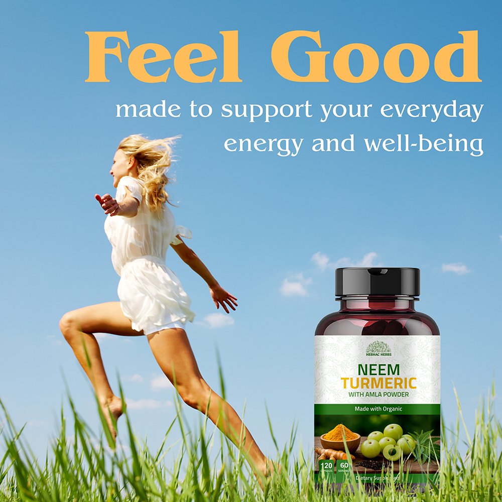 Neem Turmeric Capsules with Amla Powder - Image 8