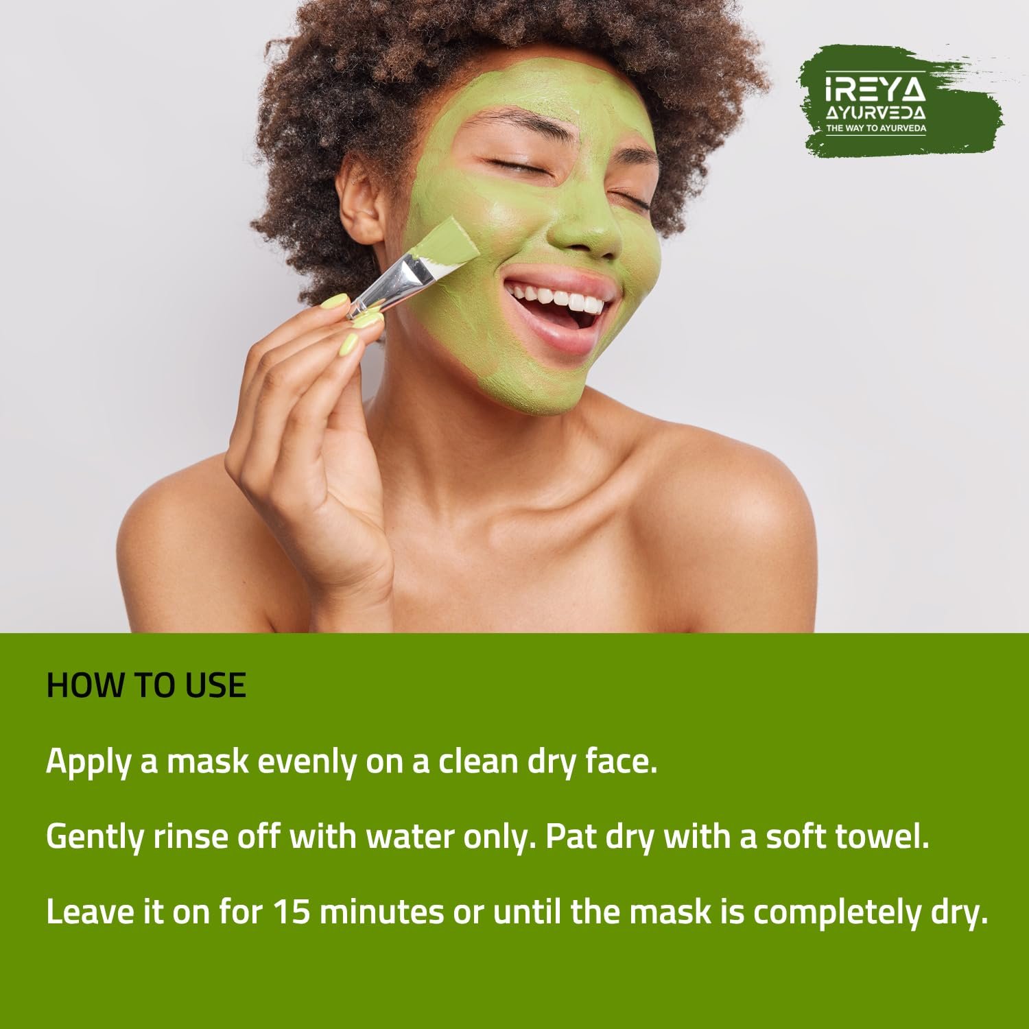 Green Tea Clay Mask - Image 8