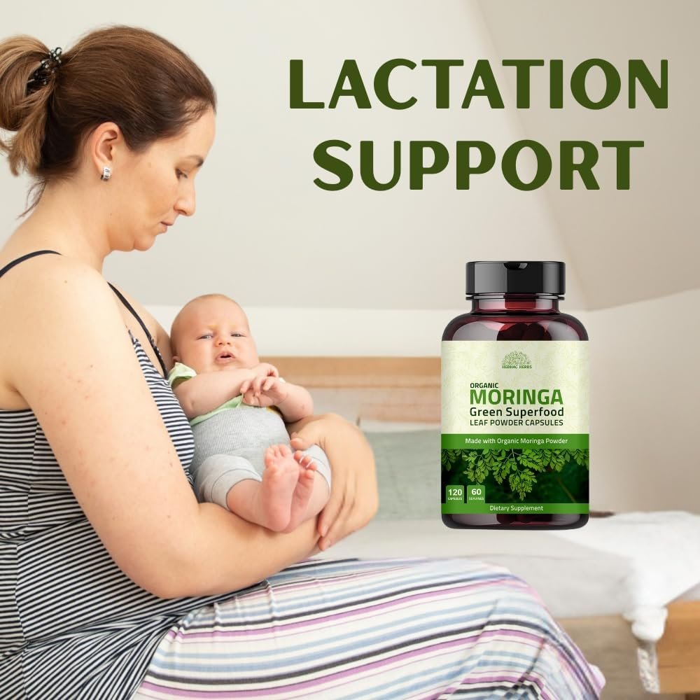 Organic Moringa Capsules - Image 2