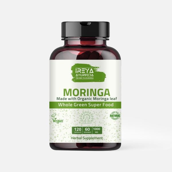 Moringa Capsules - Whole Green super food