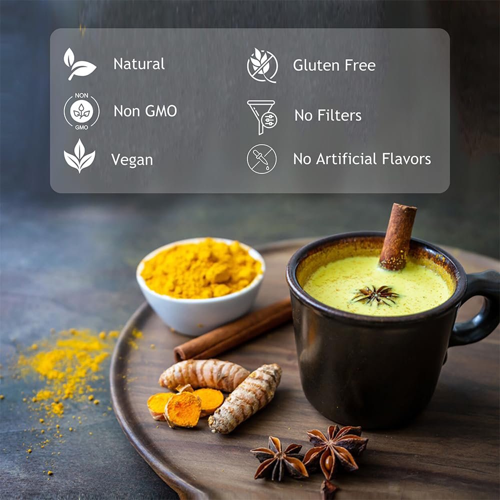 Turmeric Root Cut & Sifted for Herbal Tea - Image 4