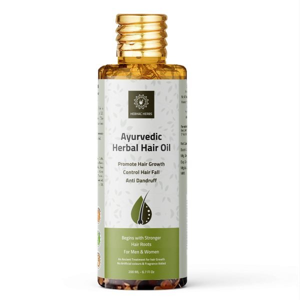 Ayurvedic Hebhac Herbal Hair Oil